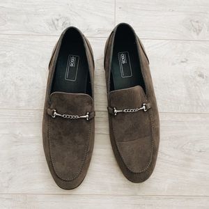 ASOS gray loafers
